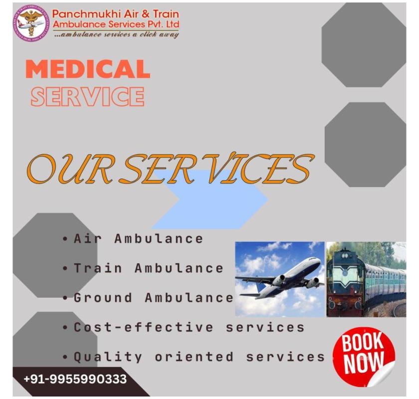 Panchmukhi Train Ambulance Service in Hyderabad Carefully Arranges Every Move 