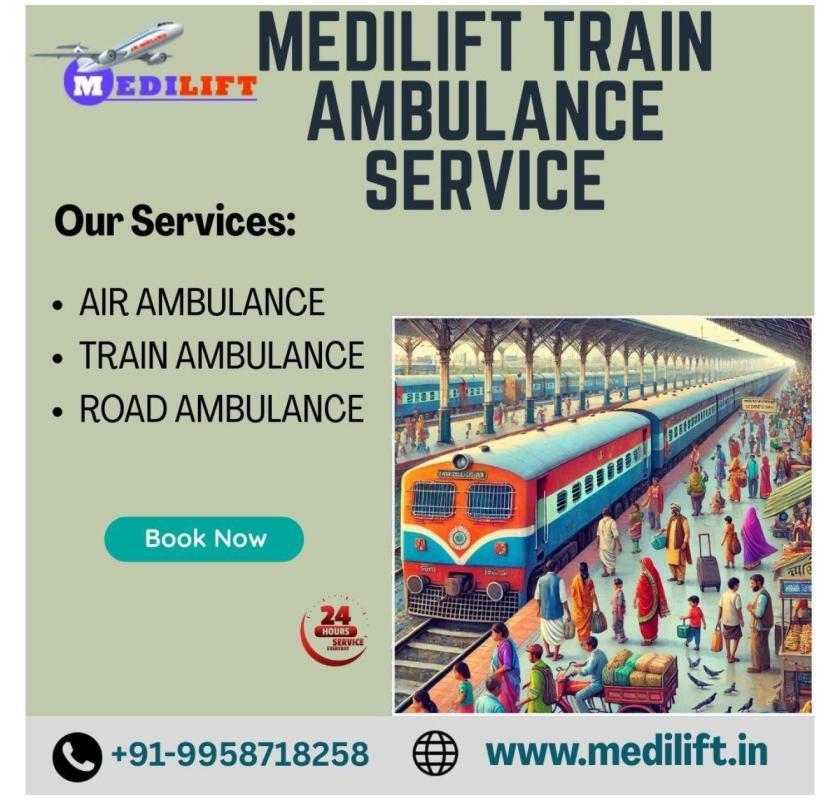  Medilift Train Ambulance in Bangalore Caters to Every Kind of Medical Need
