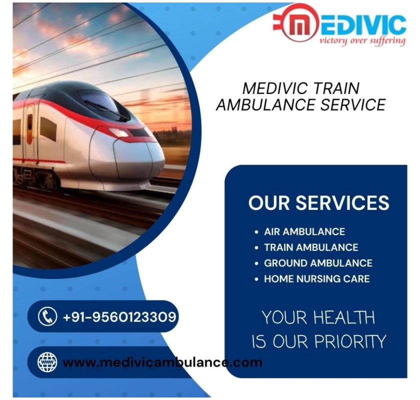 Medivic Train Ambulance in Ranchi Handles Bookings and Documentation