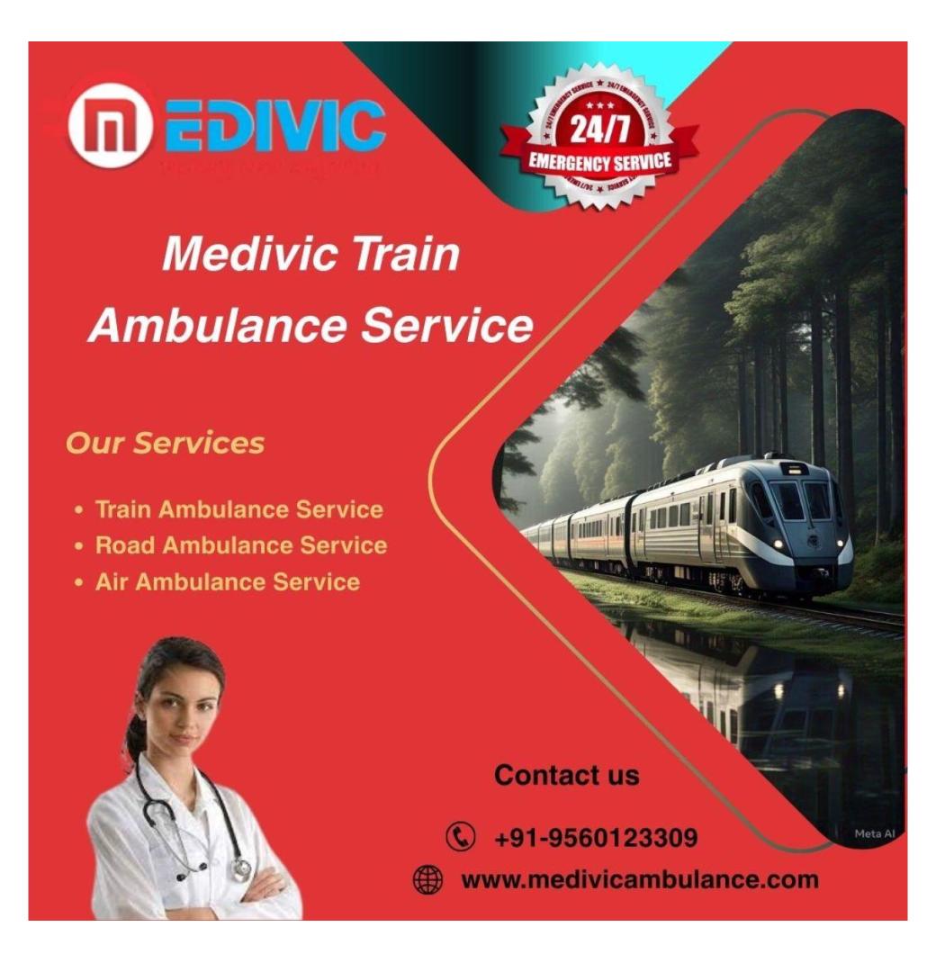  The Medivic Train Ambulance Simplifies Patient Transportation in Nagpur