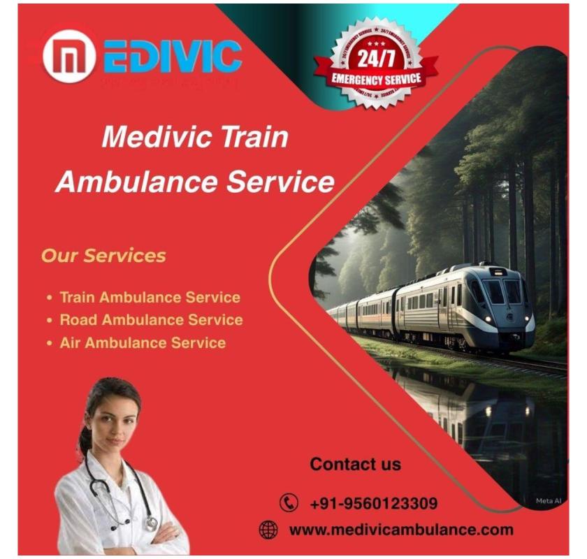  The Medivic Train Ambulance Simplifies Patient Transportation in Nagpur