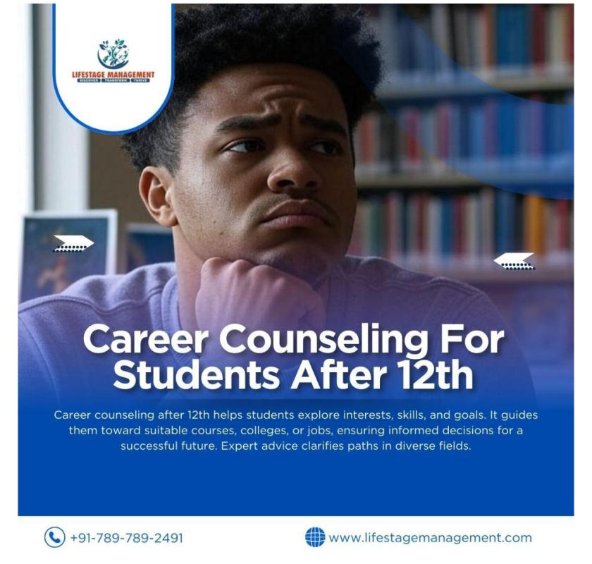 career counseling for students after 12th