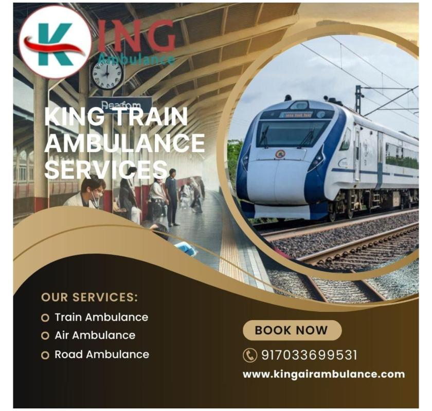King Train Ambulance provided medical transfer assistance in Patna