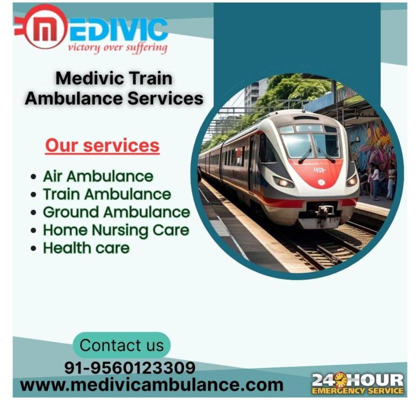 Choose Medivic Train Ambulance Services in Ranchi for Exceptional Care during Your Journey