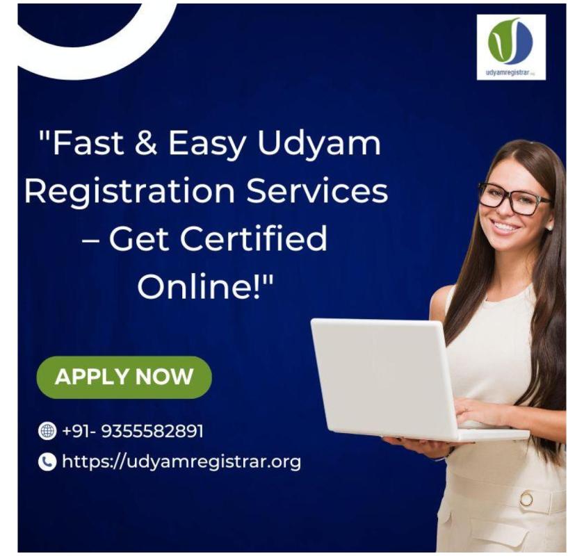  "Fast & Easy Udyam Registration Services – Get Certified Online!"