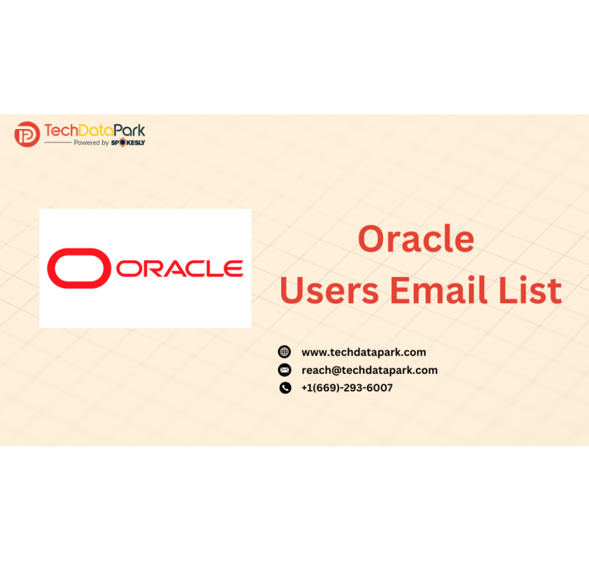 Expand Your B2B Outreach with a Verified Oracle Users Email List