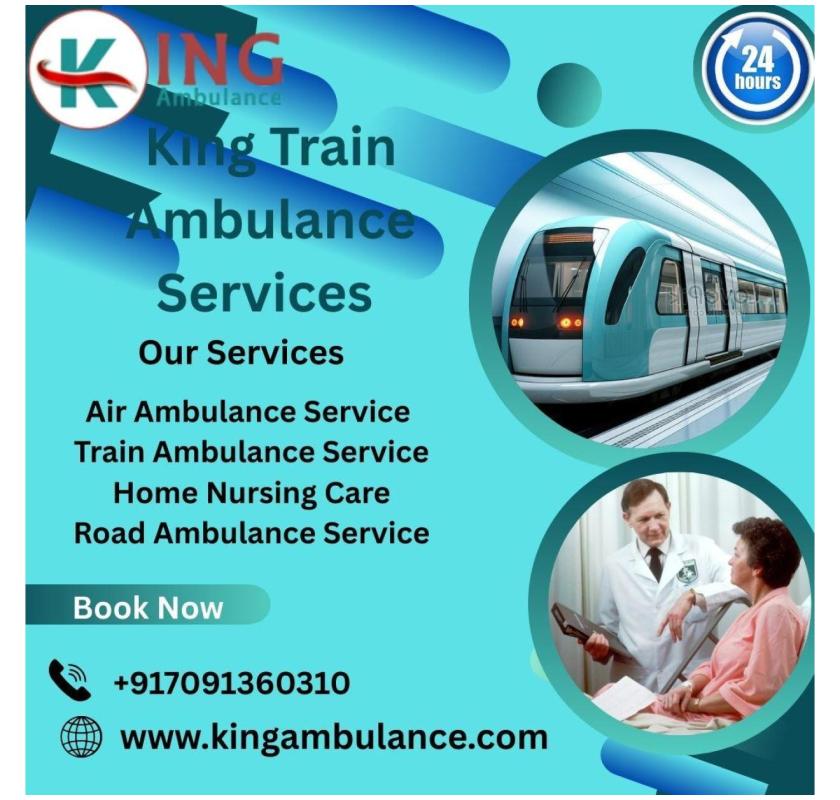 King Provides Dependable Train Ambulance during Tough Times in Lucknow 