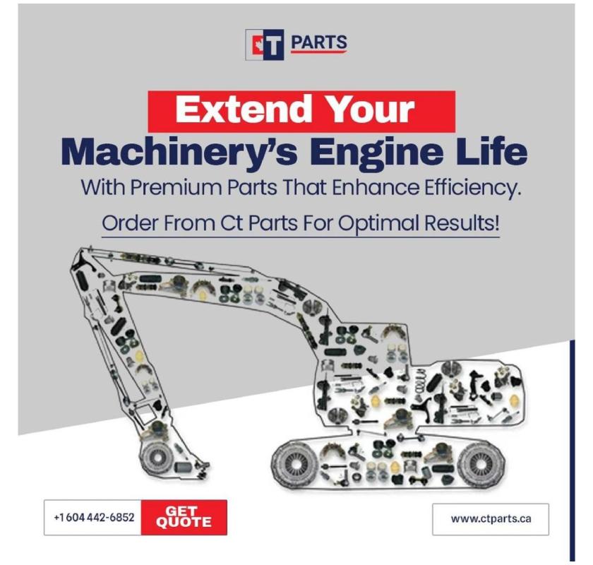 Your Trusted Excavator Parts Supplier!