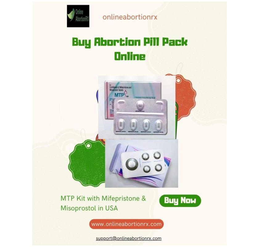 Buy Abortion Pill Pack Online | MTP Kit with Mifepristone & Misoprostol in USA
