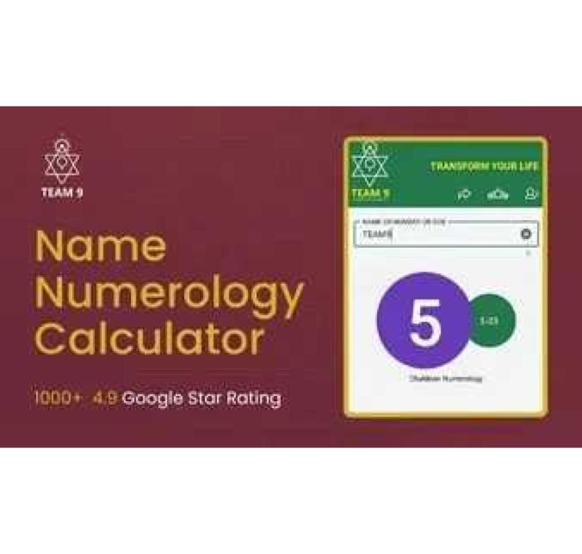 Transform Your Life with Our Name Numerology Calculator
