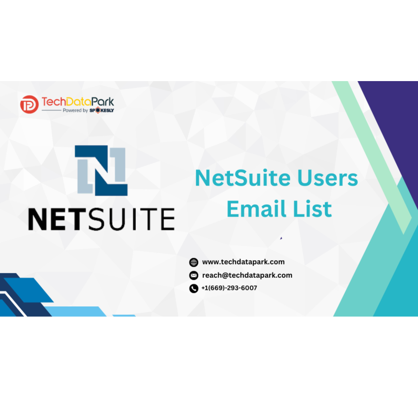 Get a Verified NetSuite Customers Email Database for B2B Campaigns