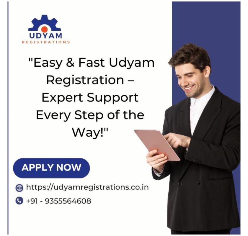 Easy and Fast Udyam Registration – Expert Support Every Step of the Way