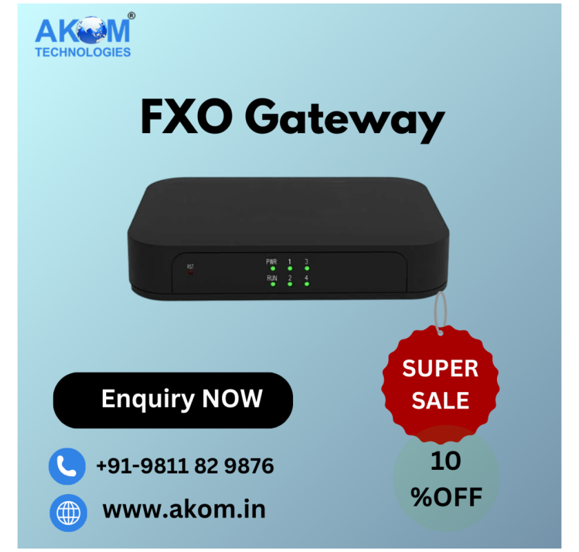 Boost Voice Clarity with Reliable FXO Gateways