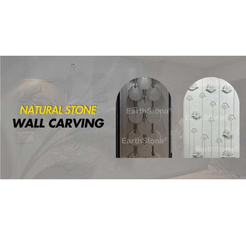 Natural Stone Wall Carving | EarthStona