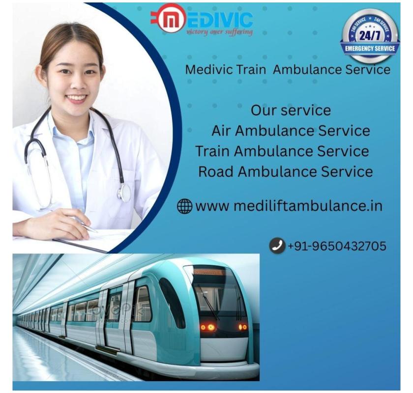  Medivic Train Ambulance Reduces the Pressure on the Family in Jabalpur