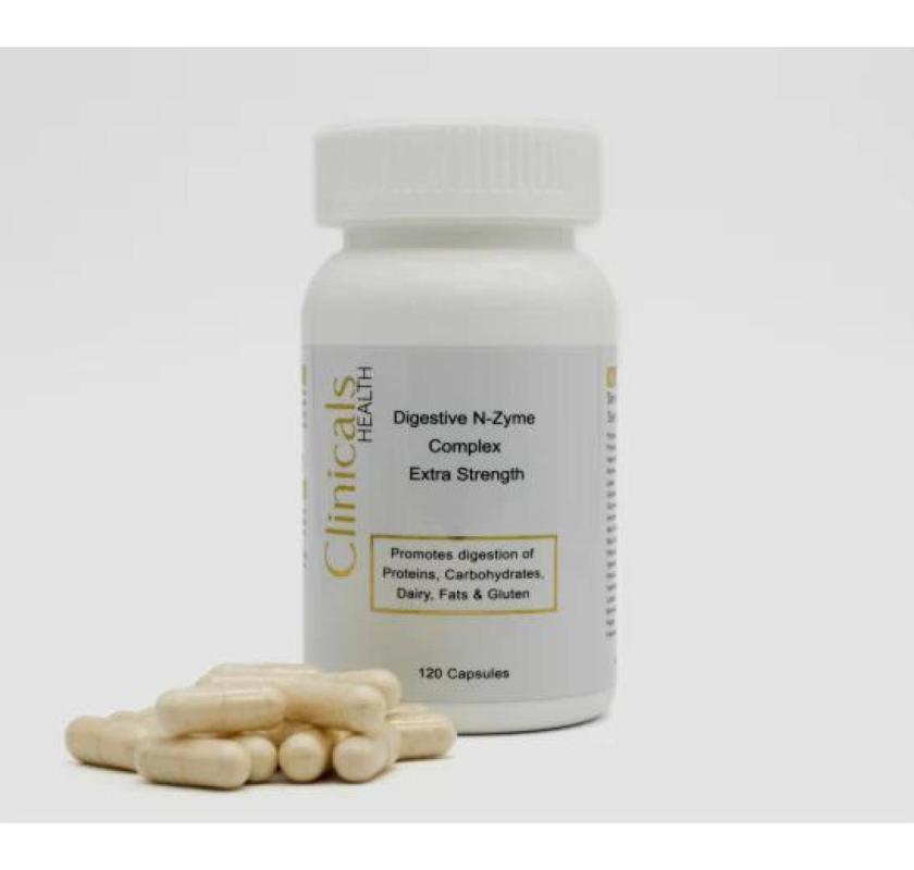 CLINICALS HEALTH DIGESTIVE N-ZYME COMPLEX – Clinicals Health