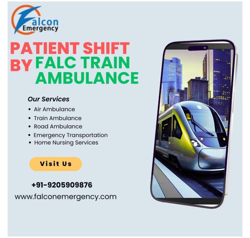 Use Falc Emergency Train Ambulance to Get the Fastest Medical Clearance in Ranchi
