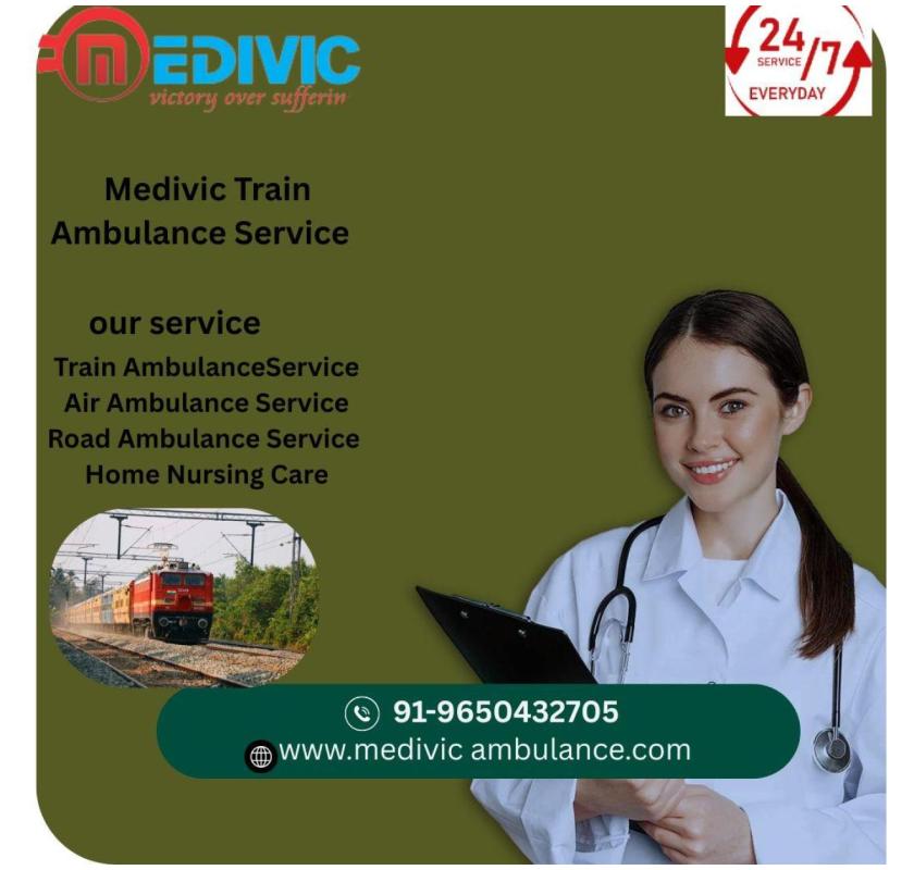 Medivic Train Ambulance in Nagpur Provides Friendly Transfer