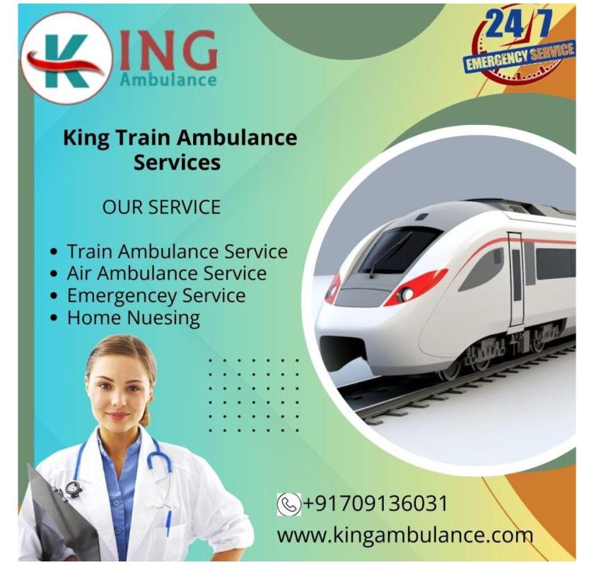 Book a King Train Ambulance for Long-Distance Medical Transfer in Nagpur