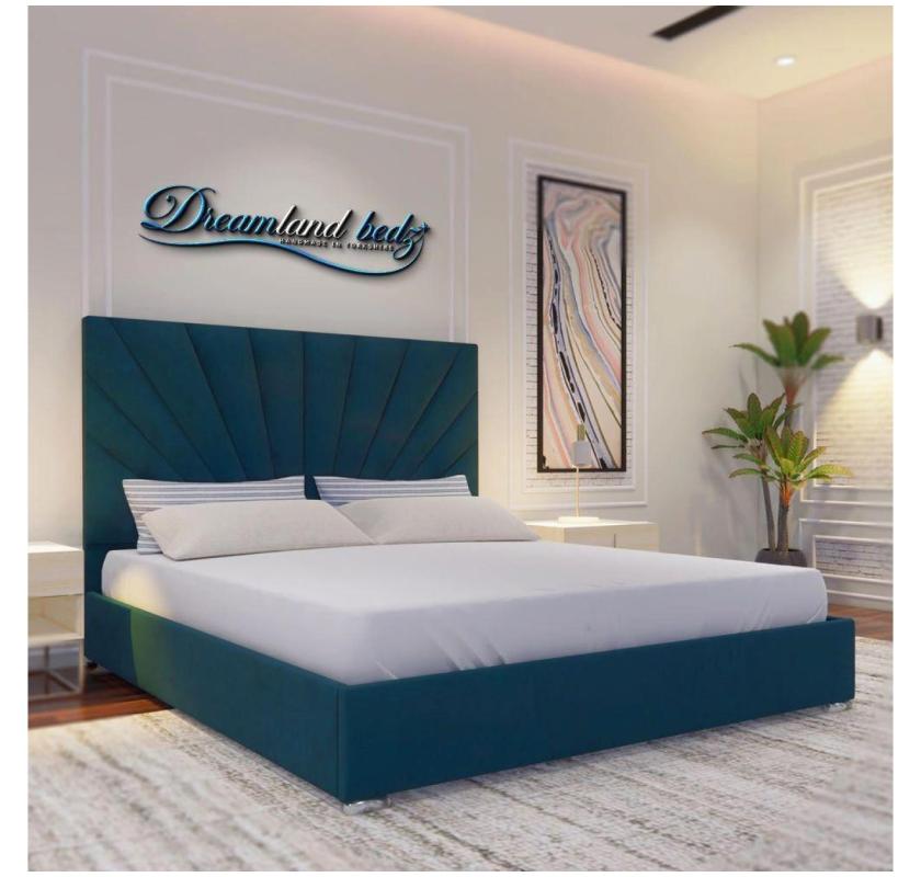 Luxury Sunrise Upholstered bed