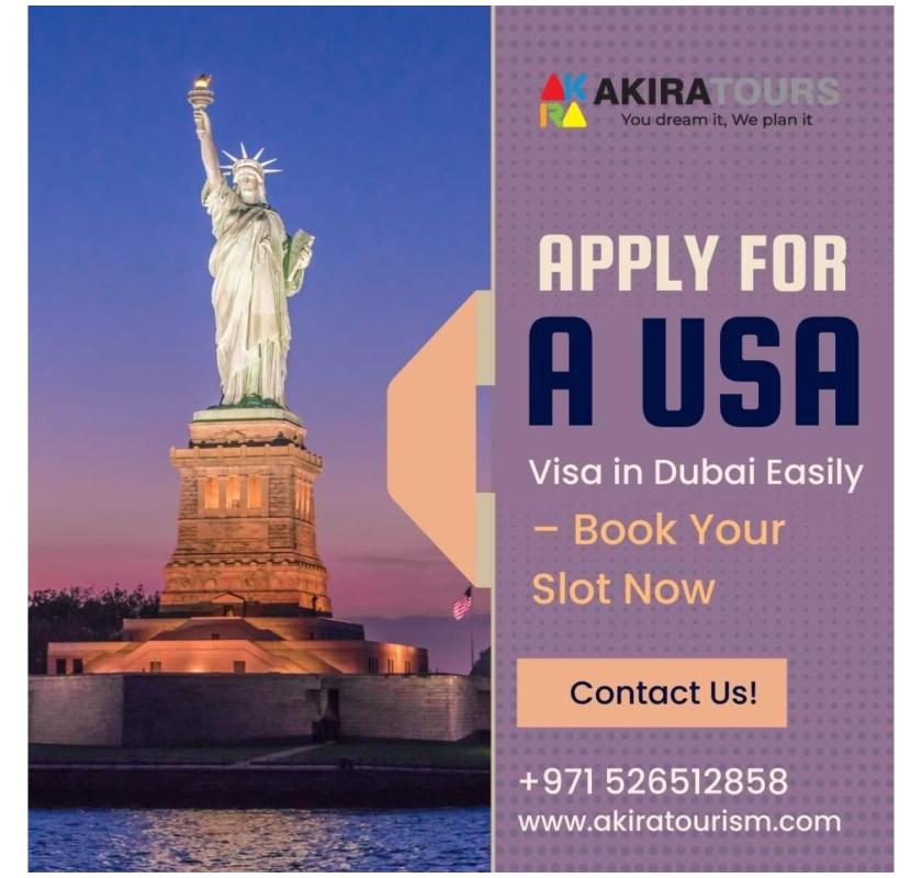 Apply for a US Visa in Dubai Easily – Book Your Slot Now