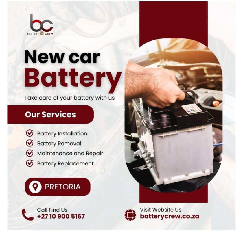 New Car Battery in Pretori