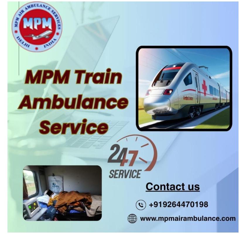 Get complete medical treatment with MPM Train Ambulance in Darbhanga