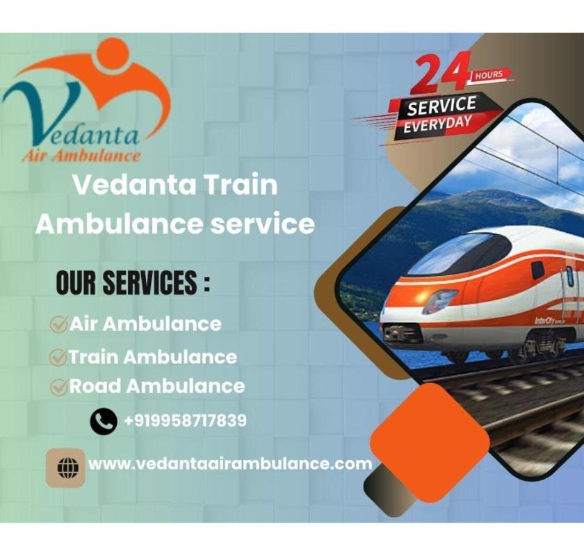 Trust Vedanta Train Ambulance Services in Raipur for Safe Medical Transportation