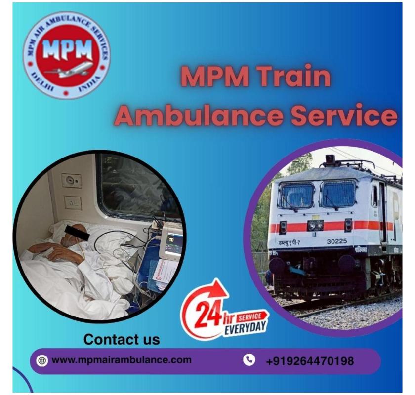 Get MPM Train Ambulance Services and ICU facilities in Gorakhpur