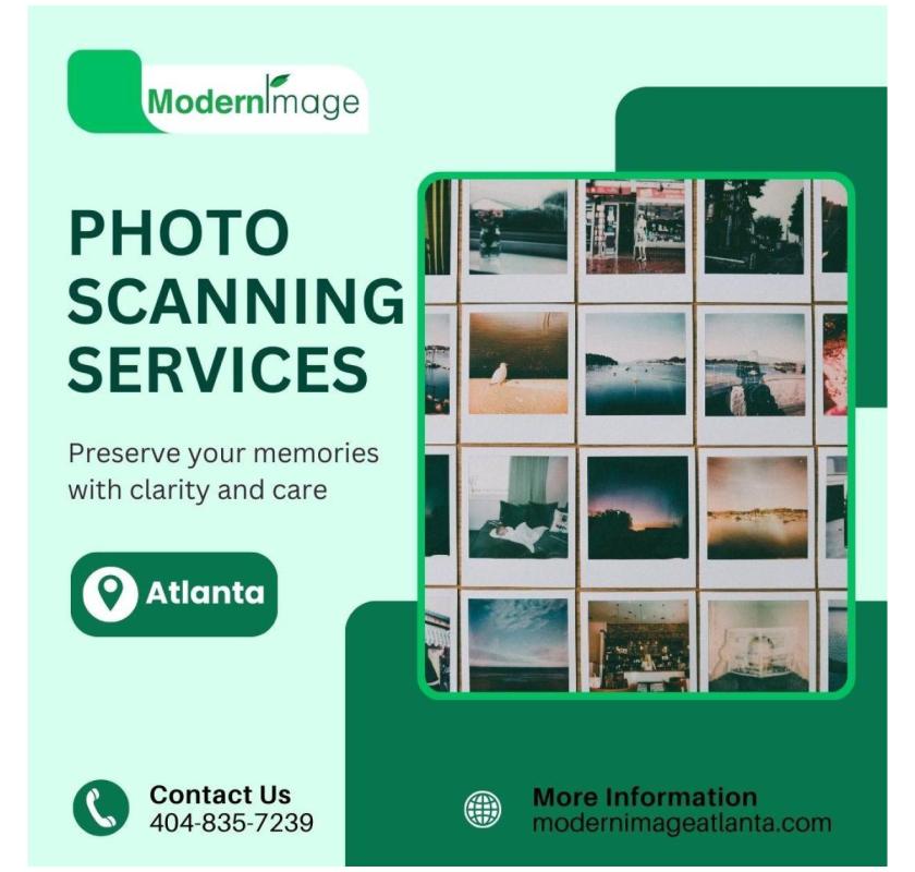 Photo Scanning Services in Atlanta