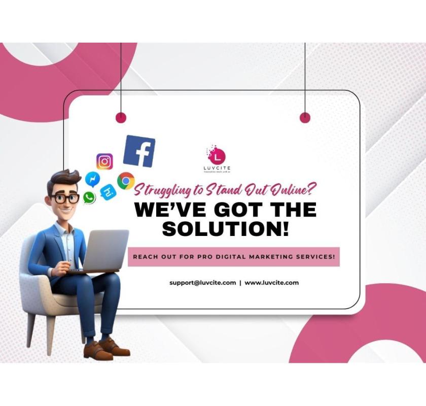 Boost Your Brand with Digital Marketing Services by LuvCite Technology