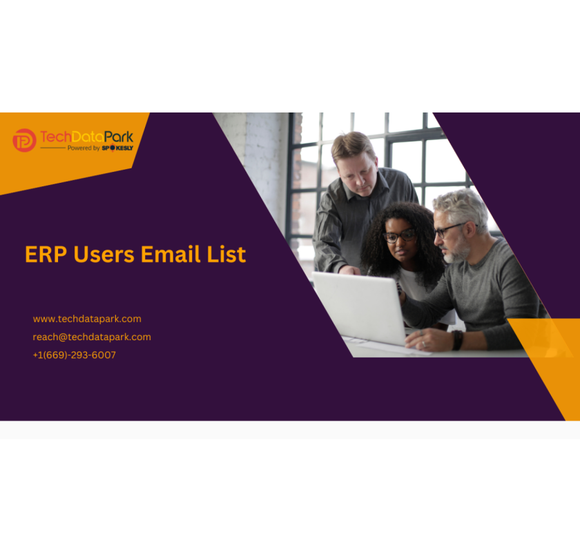 Maximize ROI with a Segmented ERP Users Email List