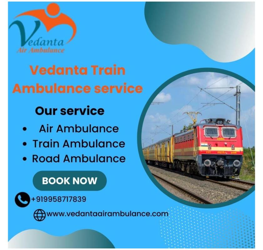 Vedanta Train Ambulance has the Proper Contact with Hospital in Bhubaneswar