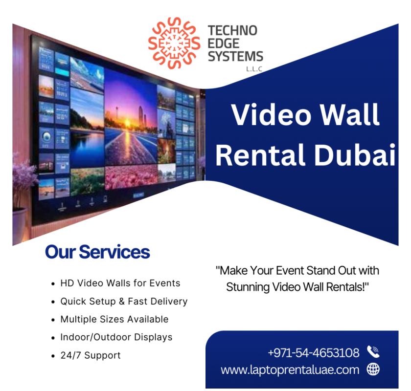 How to Set Up a Video Wall for Your Dubai Event?