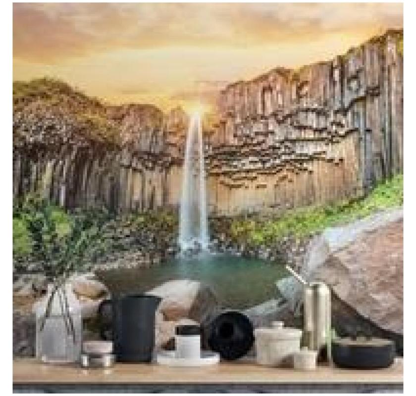 Best Natural Waterfall Forest Wallpaper for a Realistic Effect