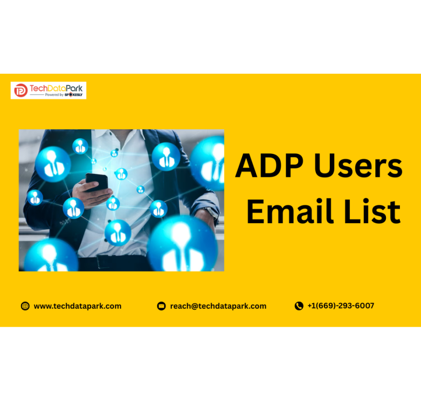 Target HR Teams with an Accurate ADP Users Email List