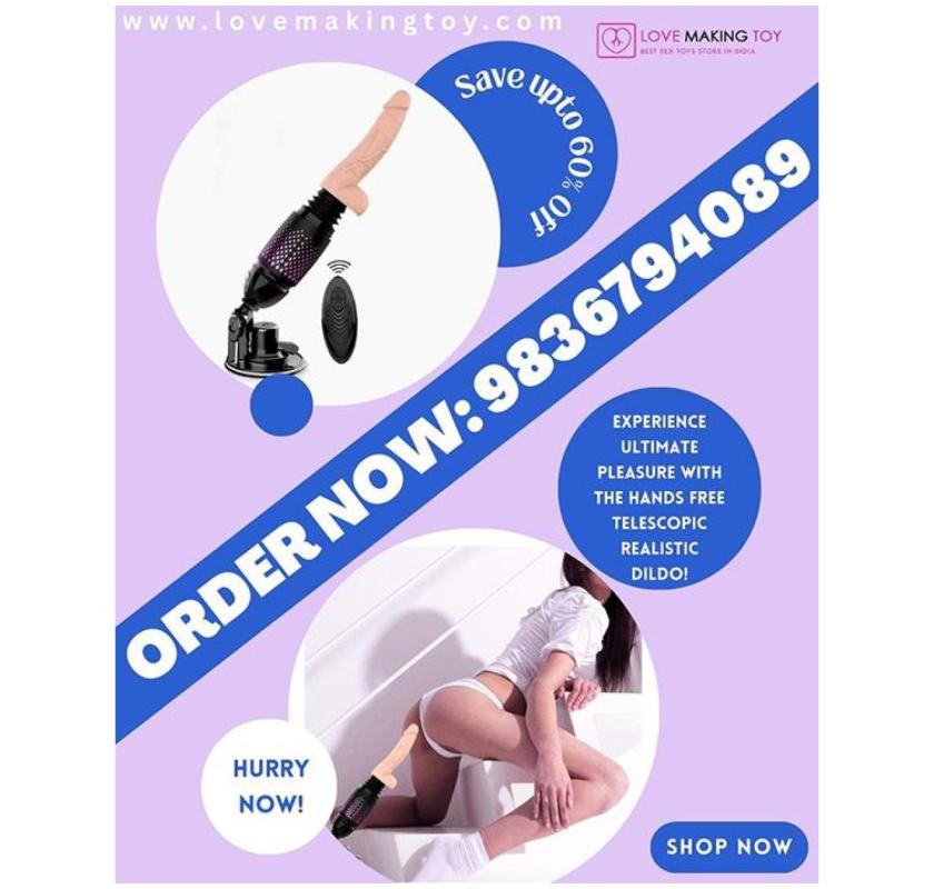 Get Realistic Thrusting Sex Machine at Summer Sale Call 9836794089