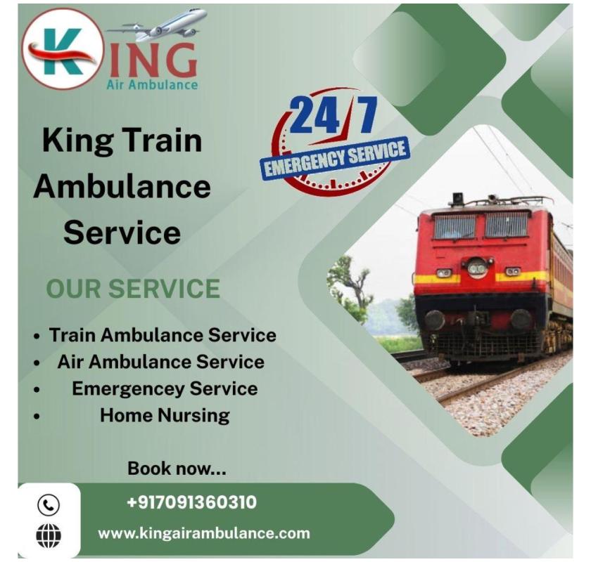  Comfortable Medical Transportation by King Train Ambulance in Indore