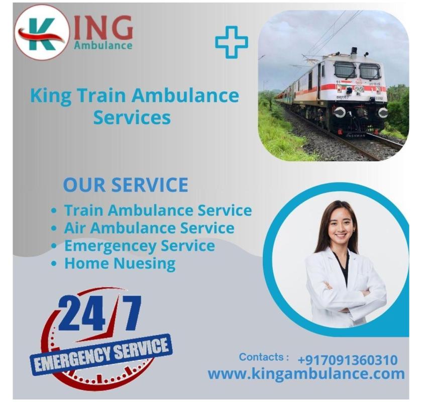 Get Faster and Quality Enriched Transfer in Allahabad via King Train Ambulance