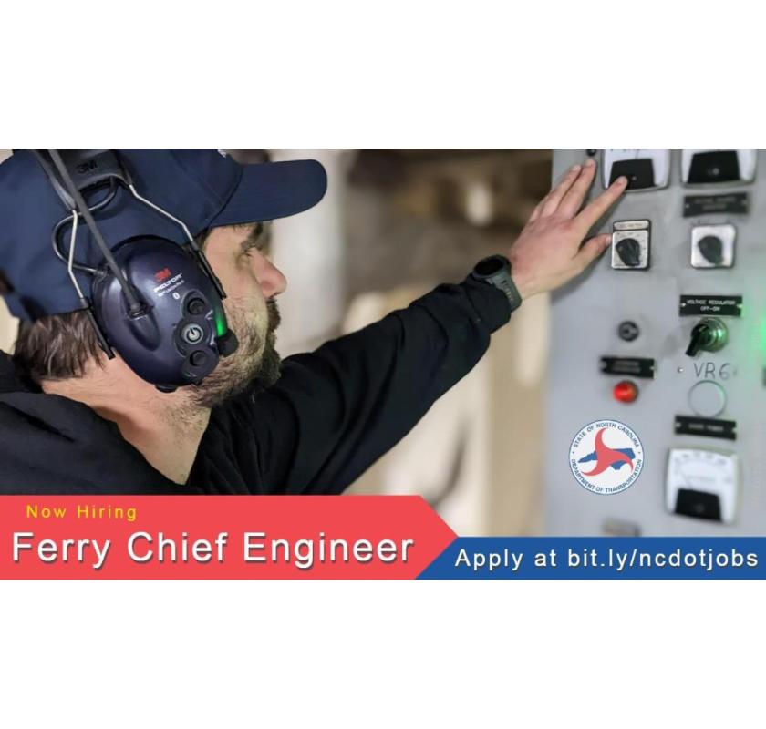 Ferry Chief Engineer - NEW HIGHER SALARY!