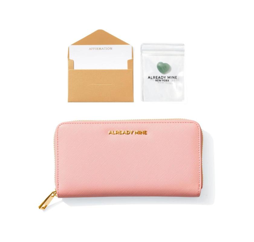 Manifesting Pink Wallet Set – Attract Wealth & Abundance
