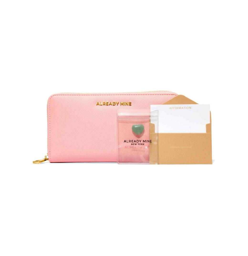 Manifesting Pink Wallet Set – Attract Wealth & Abundance - 2/3