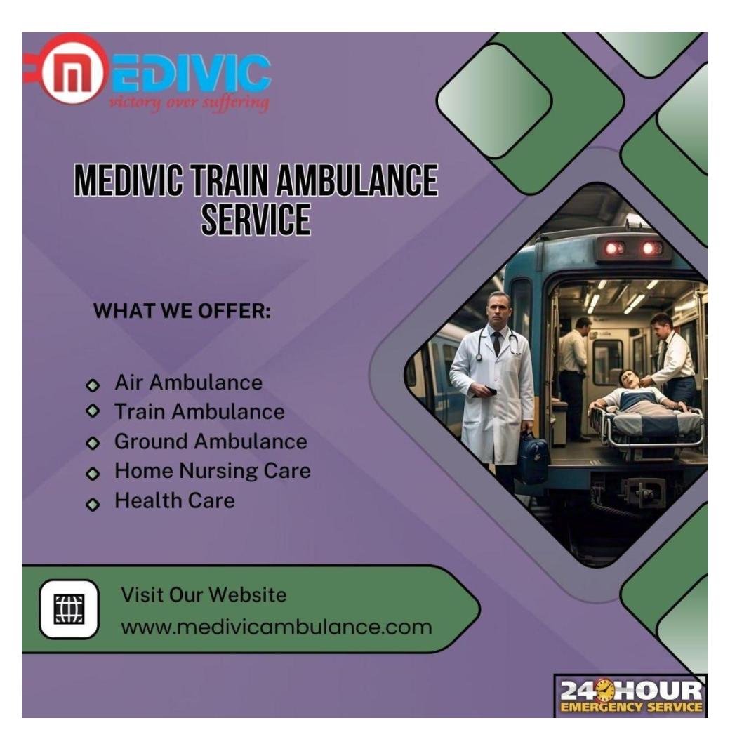 Medivic Offers Superlative and Secure Ambulance for Patient Shifting in Ranchi