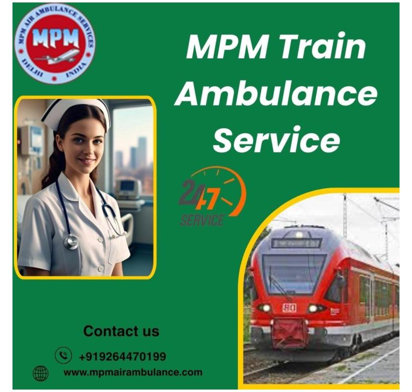Patient transported to hospital by MPM Train Ambulance in Allahabad