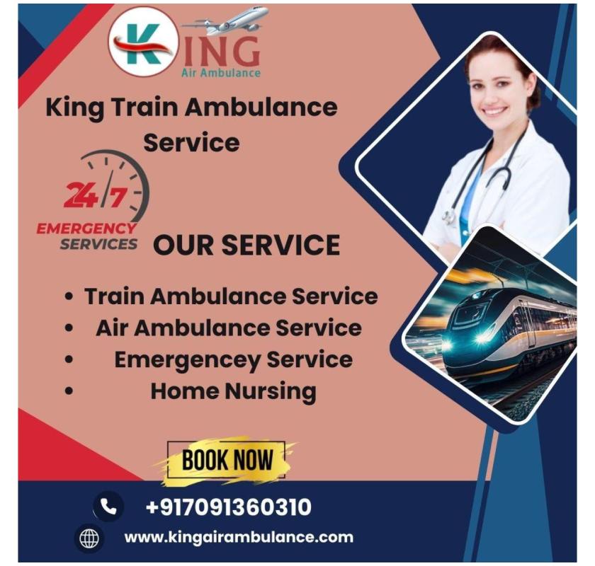  King offers a Train Ambulance for Geriatric Transfers in Bhopal without any Hustle  