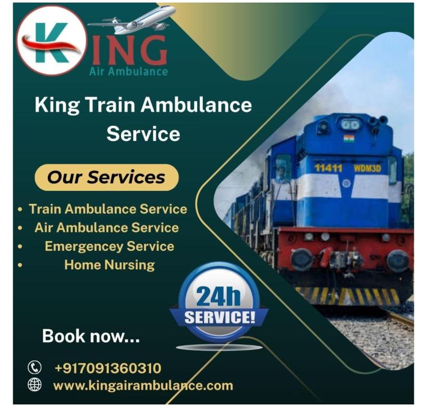  King Train Ambulance in Raipur has modern medical equipment on the train
