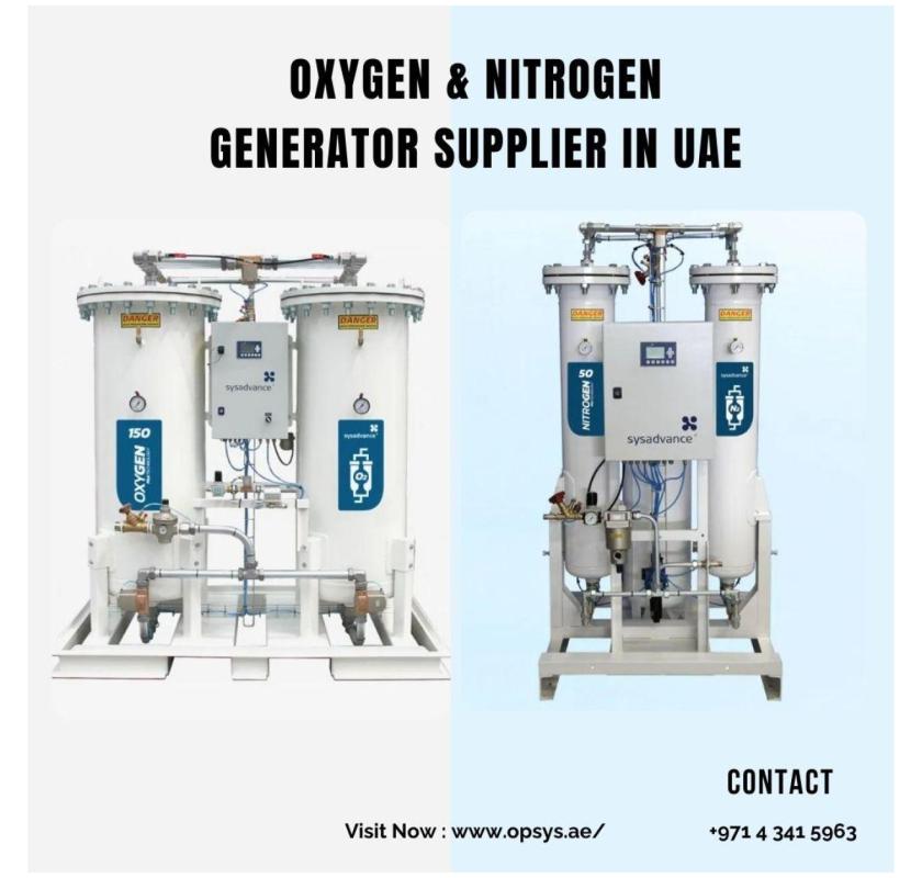 Oxygen &  Nitrogen generator supplier in UAE  | Opsys 