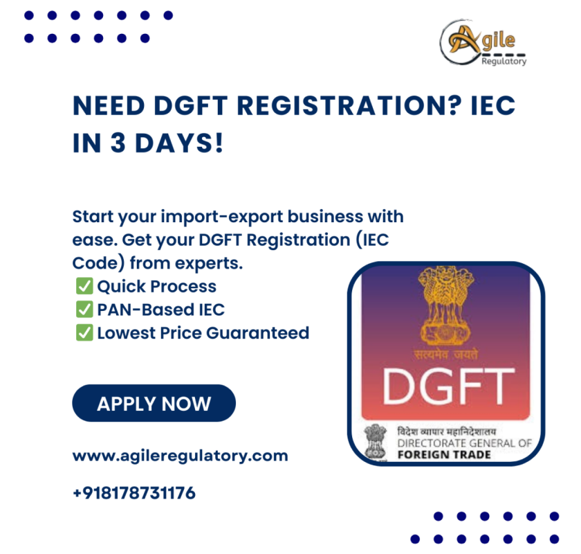 Easy DGFT Registration for Exporters & Importers