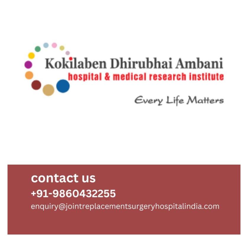 Best Orthopedic Surgery Hospital Kokilaben India