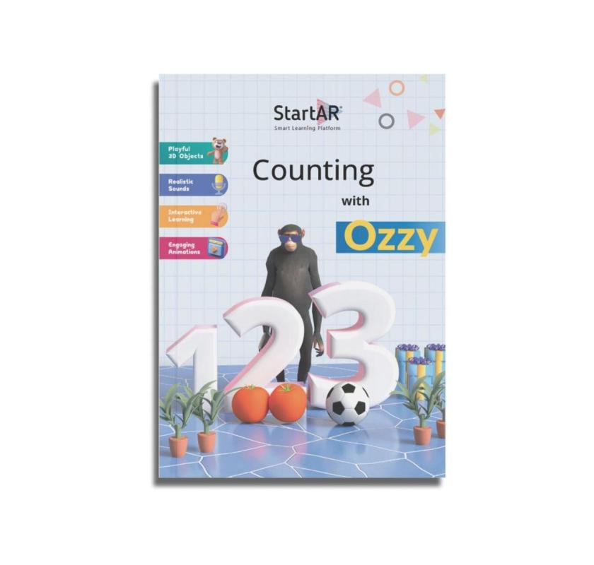 Interactive Counting Books for Preschool | StartAR Counting with Ozzy